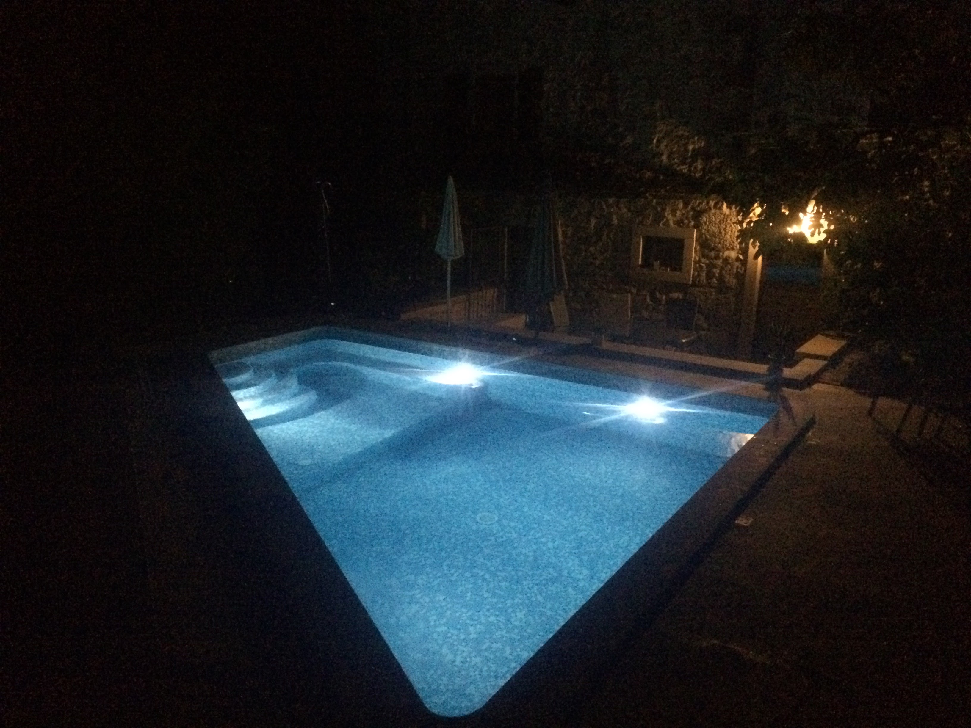 Pool at night 2